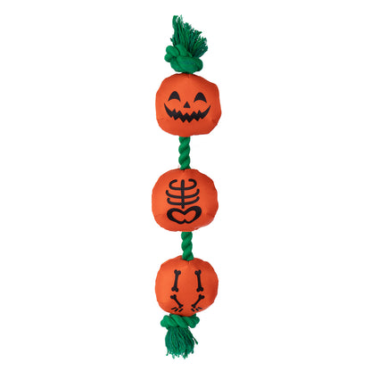 HGB Halloween Dog Toys, Squeaky Dog Toys, Tough Pumpkin Dog Toys